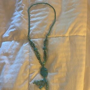 Turquoise Beaded Necklace